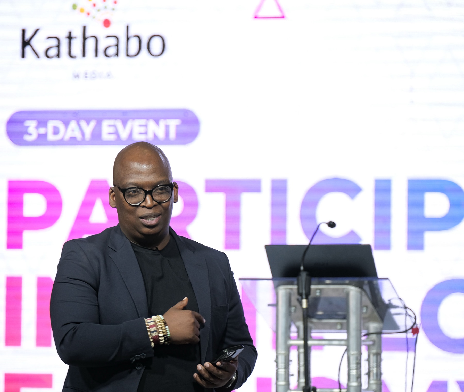 Speaker addressing the Industrial Entrepreneur Week 3-day event