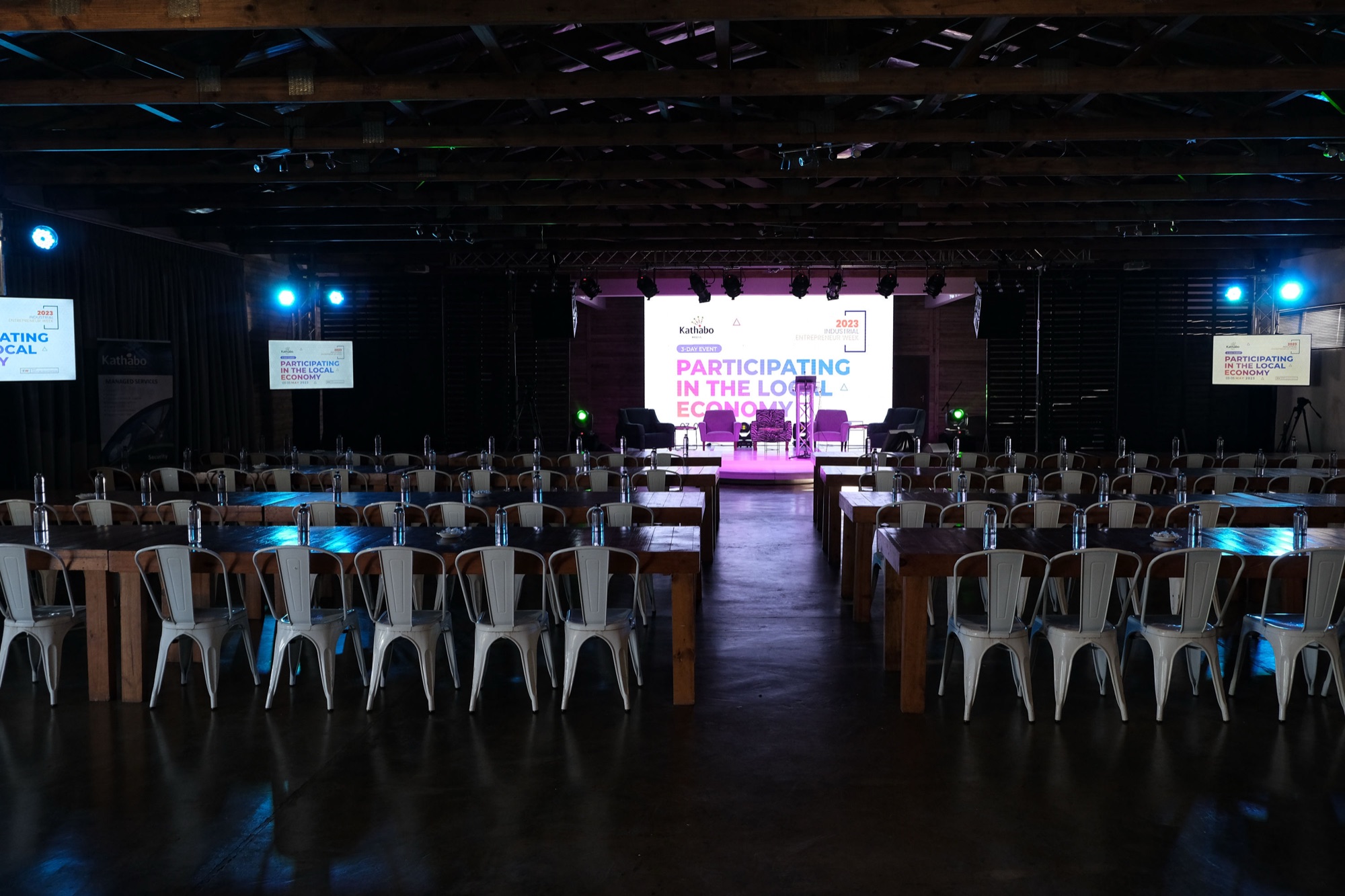 Conference venue produced by Kathabo Media